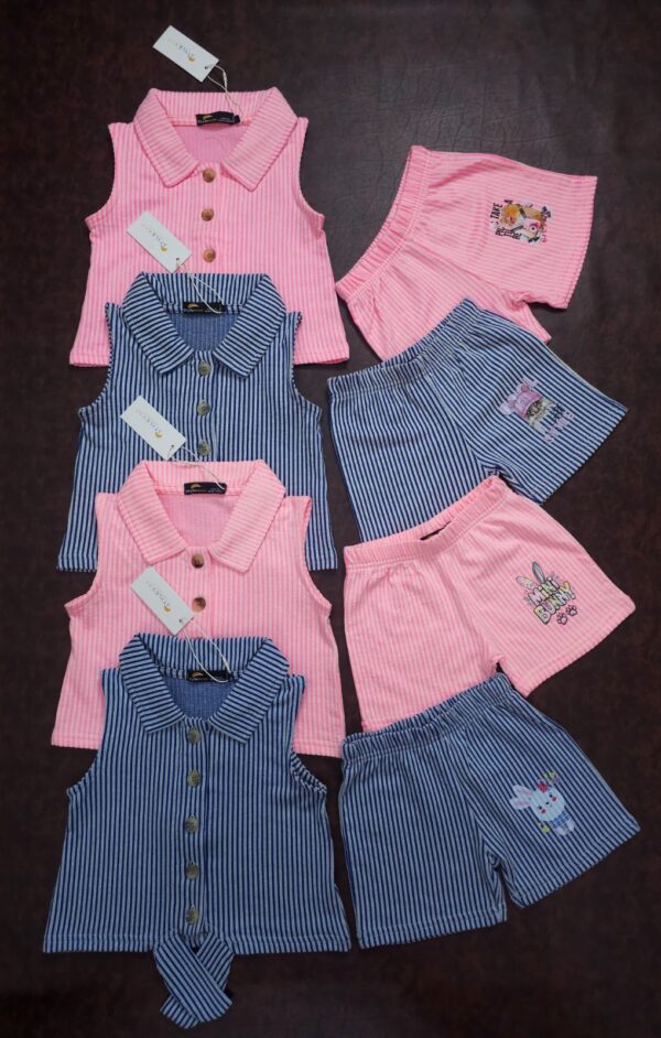 Girls Magi 2-Piece Set – Stylish Top & Shorts Combo